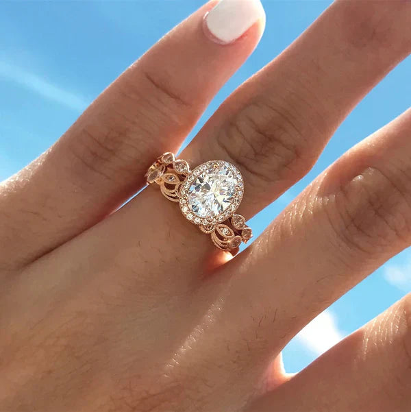 Evren | Timeless Love Oval Rings