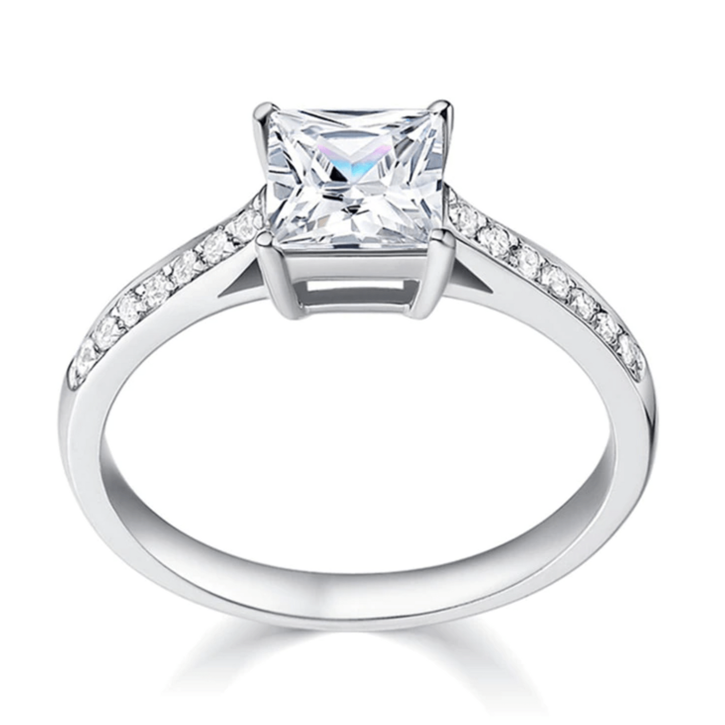 Fiona | Princess Cut Ring