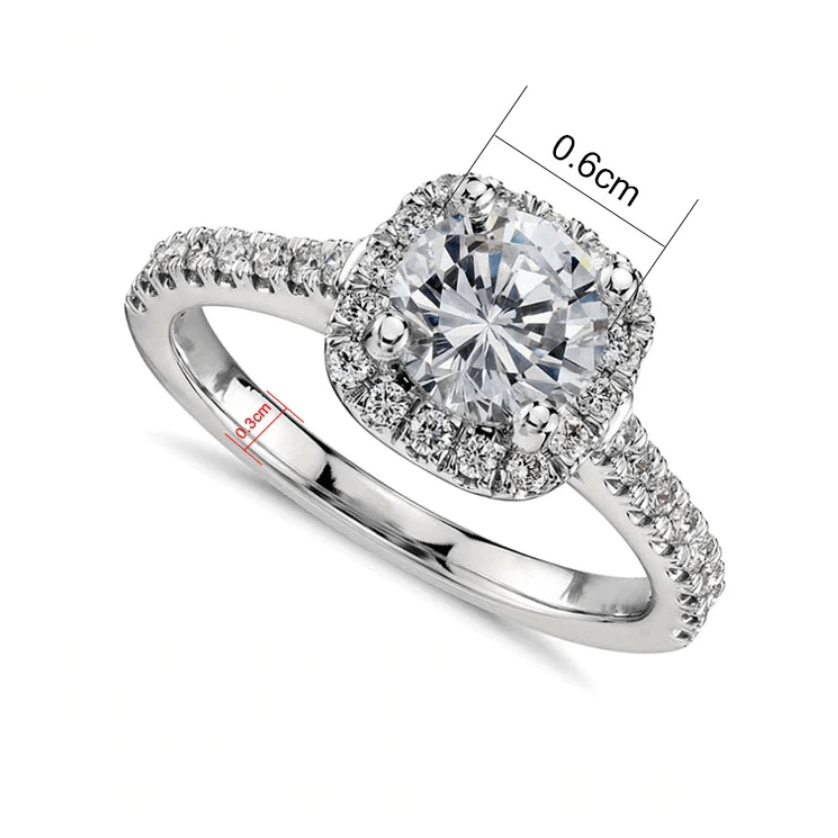 Amelia | Cushion Cut Ring