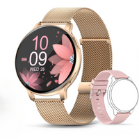 Gold (+ free pink silicone wristband)
