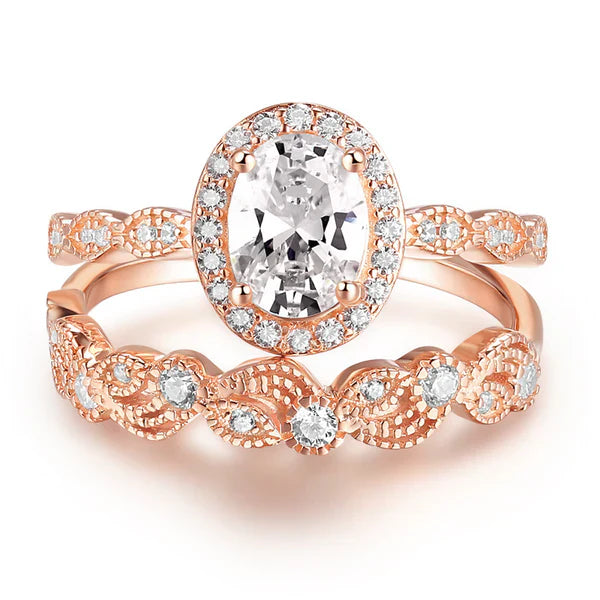 Evren | Timeless Love Oval Rings