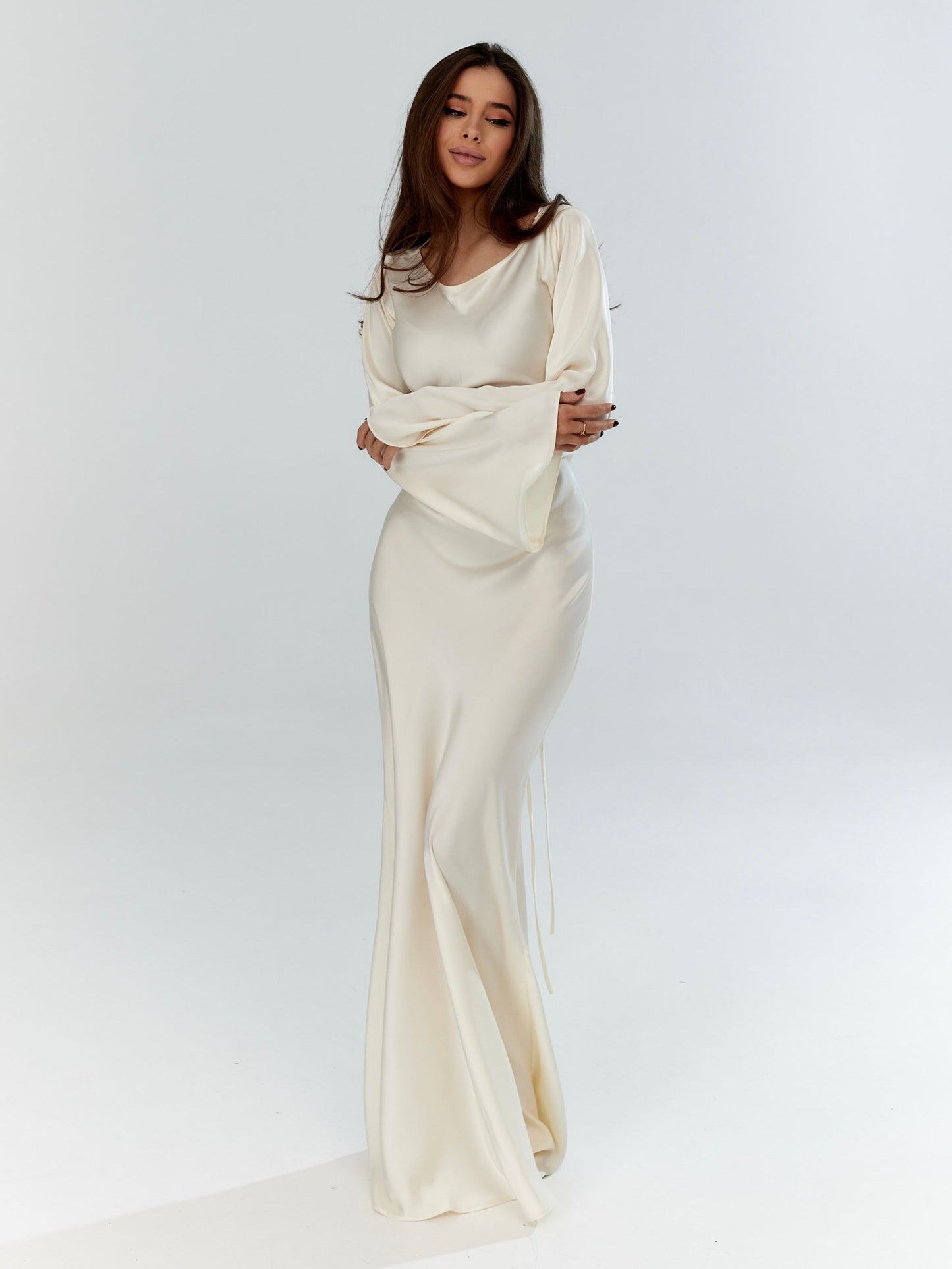 Felicity Fashion | Long sleeve maxi dress