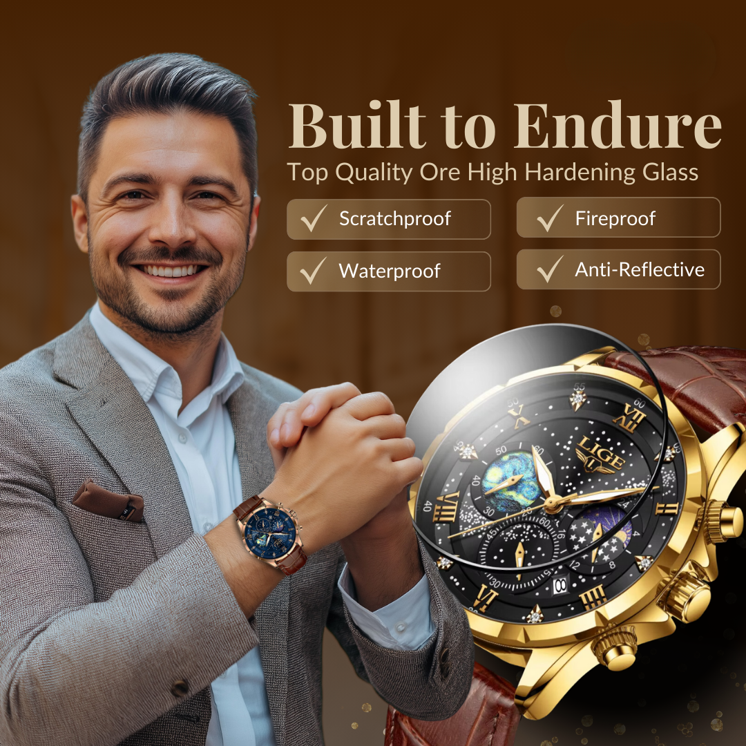 Cassian | Elegant Moonphase Watch