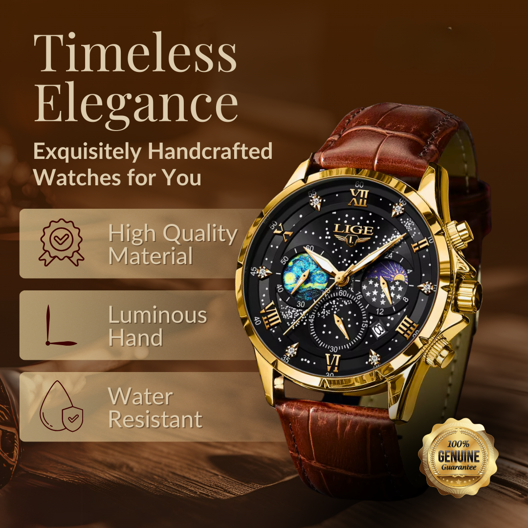 Cassian | Elegant Moonphase Watch