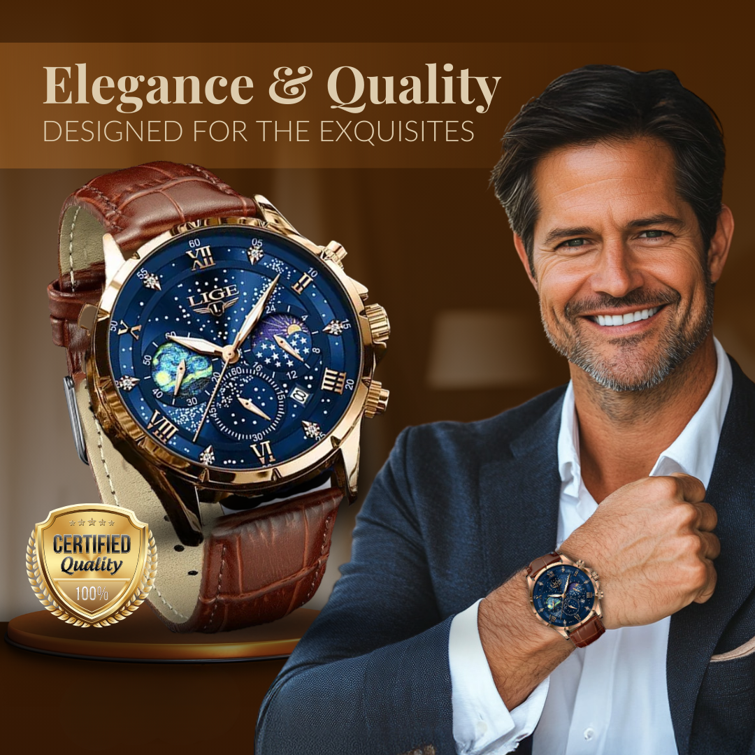 Cassian | Elegant Moonphase Watch