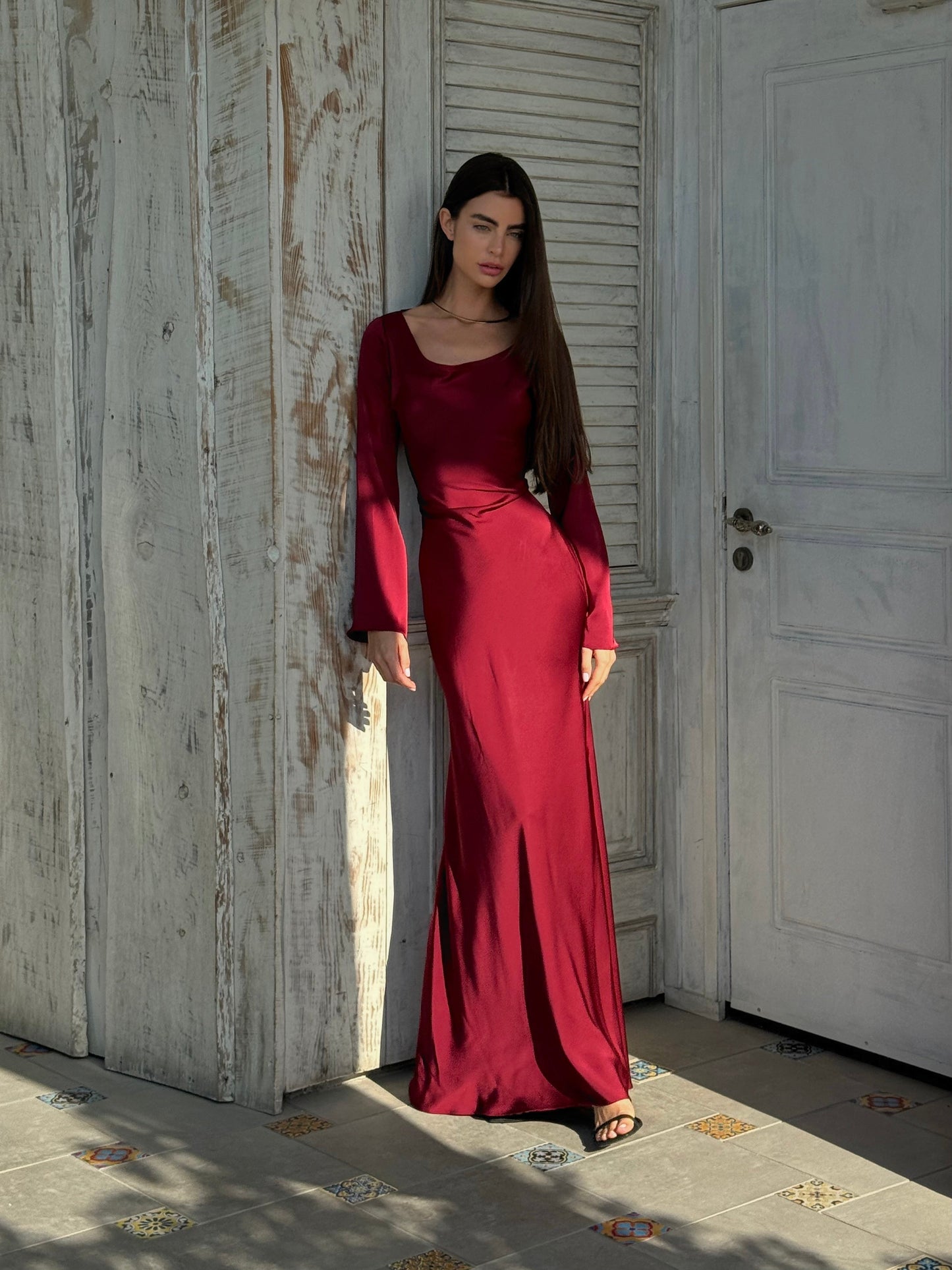 Felicity Fashion | Long sleeve maxi dress