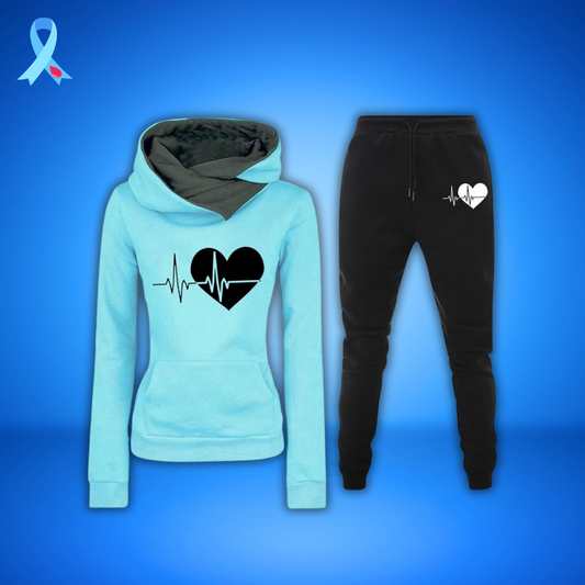 Blue Heartbeat Tracksuit V2 | Together against Diabetes