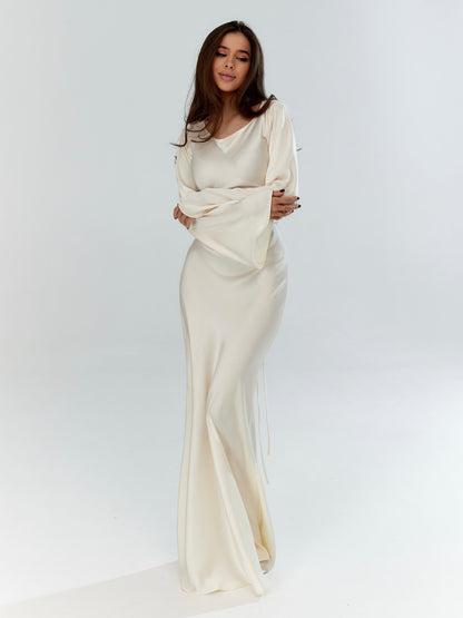 Felicity Fashion | Long sleeve maxi dress