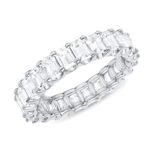 Emeria | Emerald Band Ring