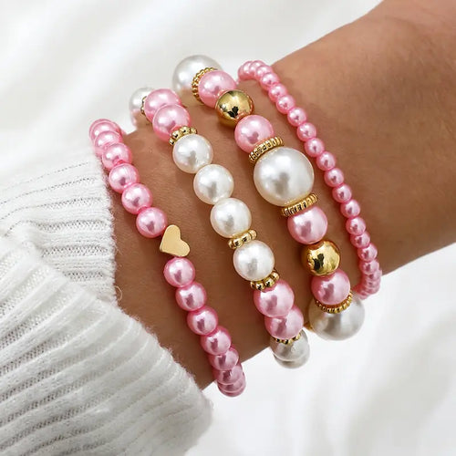 Hope & Harmony Pearl Set | Support Breast Cancer