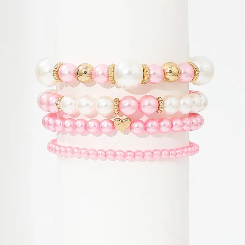 Hope & Harmony Pearl Set | Support Breast Cancer