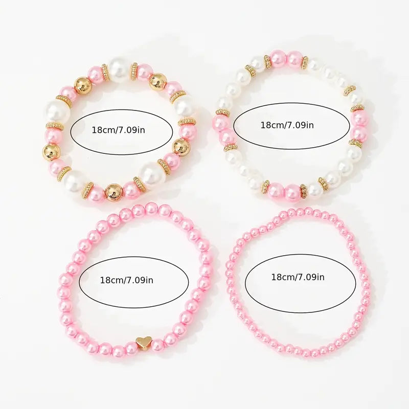 Hope & Harmony Pearl Set | Support Breast Cancer