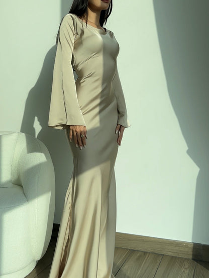 Felicity Fashion | Long sleeve maxi dress
